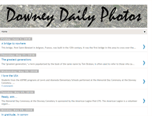 Tablet Screenshot of downeydailyphotos.com